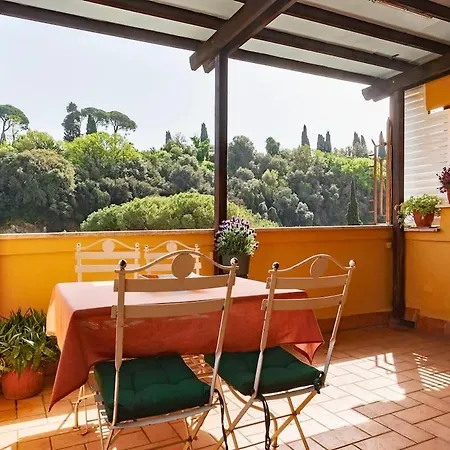 아파트 Delizioso Loft Con Terrazzo Panoramico A Flaminio 로마